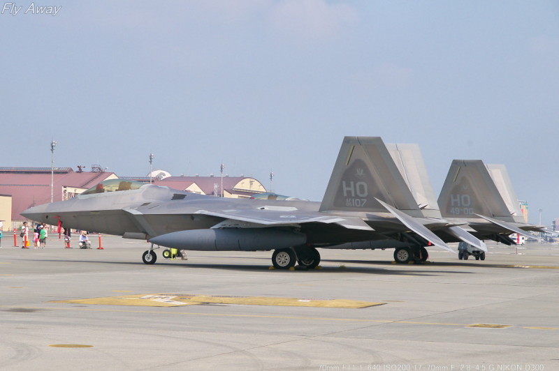 F-22　ラプター　　　　　　　東京都福生市（米空軍横田基地）_c0158519_16391176.jpg