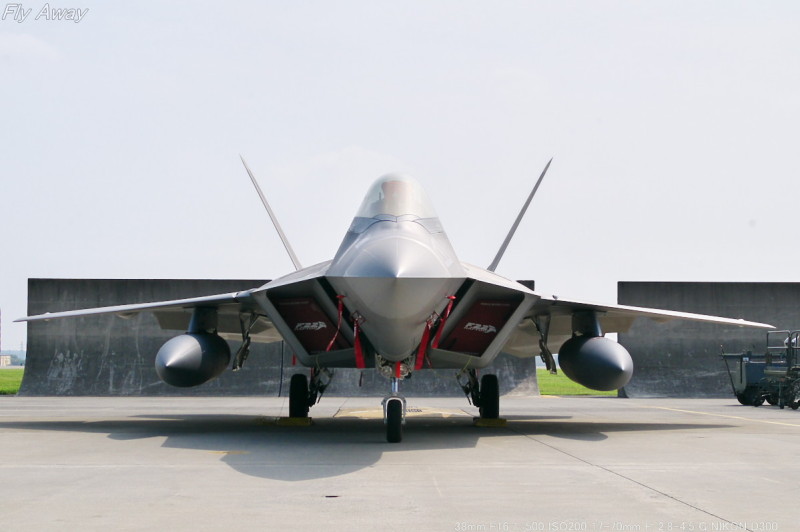 F-22　ラプター　　　　　　　東京都福生市（米空軍横田基地）_c0158519_16391185.jpg