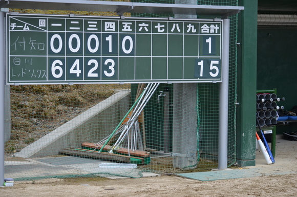 白川レッドソックスと練習試合_d0010630_6141622.jpg