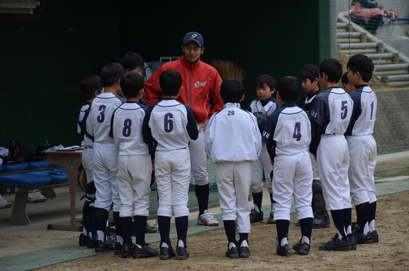 白川レッドソックスと練習試合_d0010630_6222889.jpg