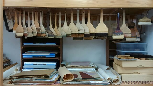 小室かな料紙工房へ行ってきました。_d0168831_14425849.jpg