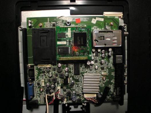 液晶テレビの分解 無色日記 液晶テレビの分解 無色日記
