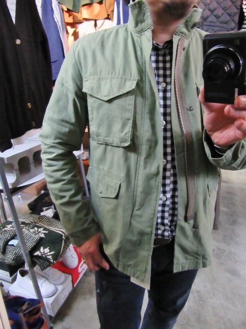 春の大人のMilitary ism.. Kato ・・・ WASHED M-65 JACKET!★!(再)_d0152280_2235034.jpg