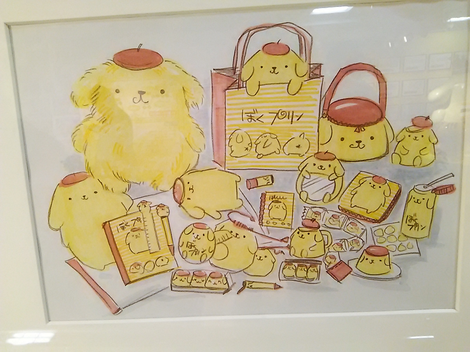 ポムポムプリン大好き展 星加海blog