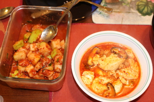 순두부찌개 スンドブチゲを 作る 便利屋日記