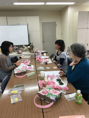 高島屋さんローズサークルレッスン セシルローズの御礼_c0195496_11432696.jpg