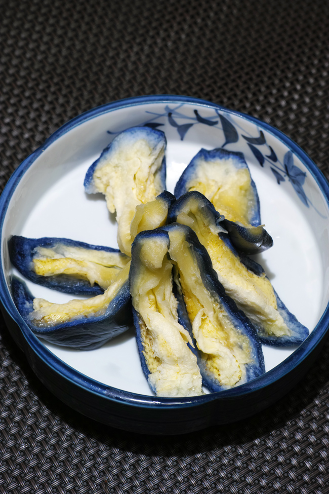 ミーバイの煮付けと水茄子 Sigma Dp3quattro ちゅらかじとがちまやぁ