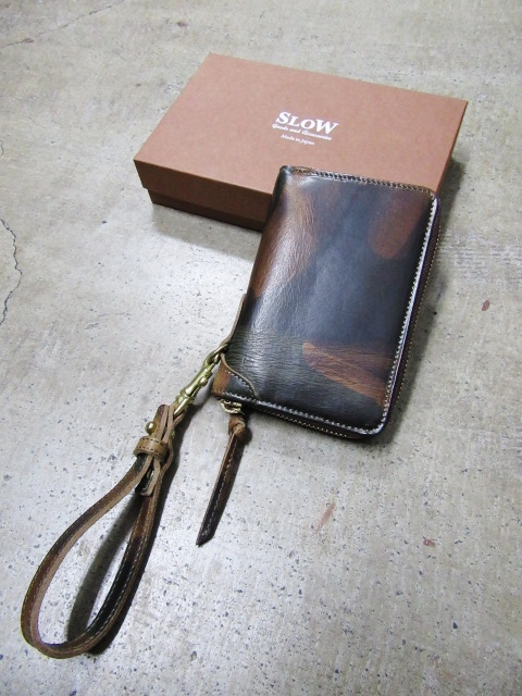 人気のSLOW より、春財布・3型入荷しました。。。限定CAMO LEATHER 仕様!★!(再)_d0152280_6595462.jpg