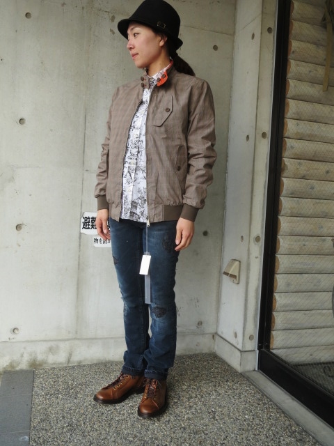 注目のイタリアBRAND：add より、REVERSIBLE DRIZZLER JACKET！★！_d0152280_874048.jpg