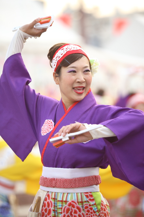 土佐のおきゃく「よさこい春の舞」2016 ほにや その2_a0077663_8283361.jpg