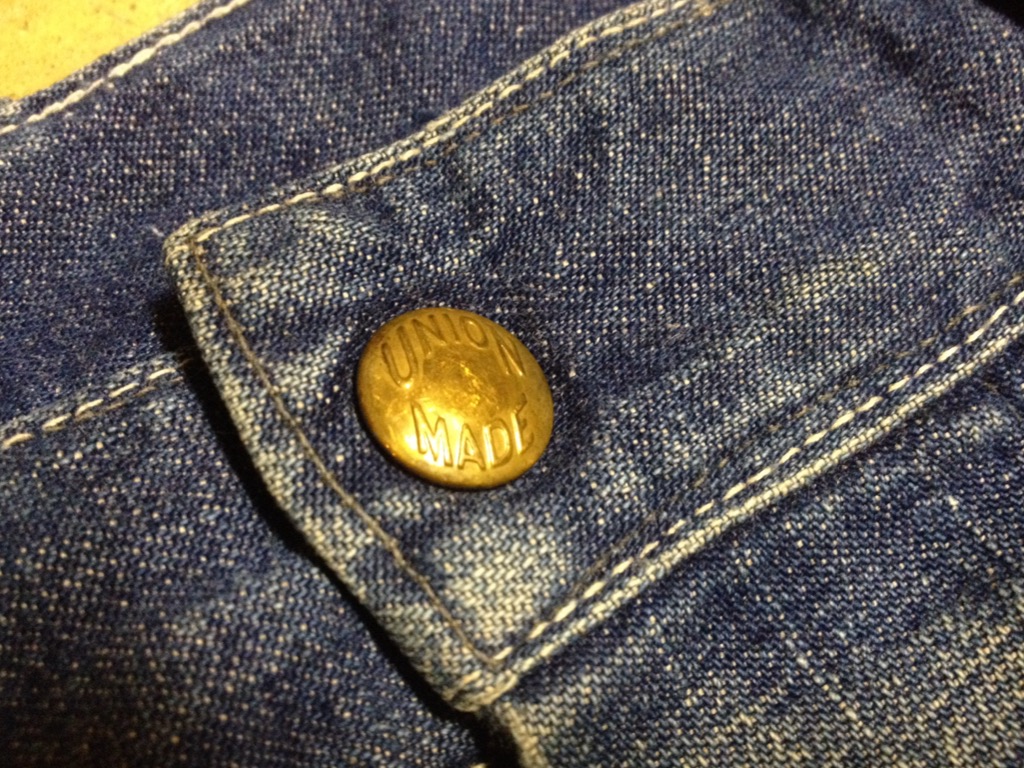 神戸店3/16(水)Vintage Bottoms入荷!#1 HERCULES Black Chambray,1930\'s HBT Stripe,Denim Painter!!!_c0078587_2143886.jpg