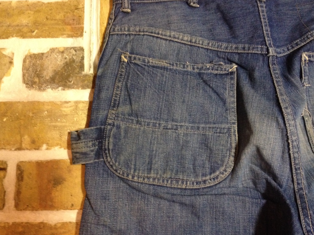 神戸店3/16(水)Vintage Bottoms入荷!#1　HERCULES Black Chambray,1930\'s HBT Stripe,Denim Painter!!!_c0078587_2144269.jpg