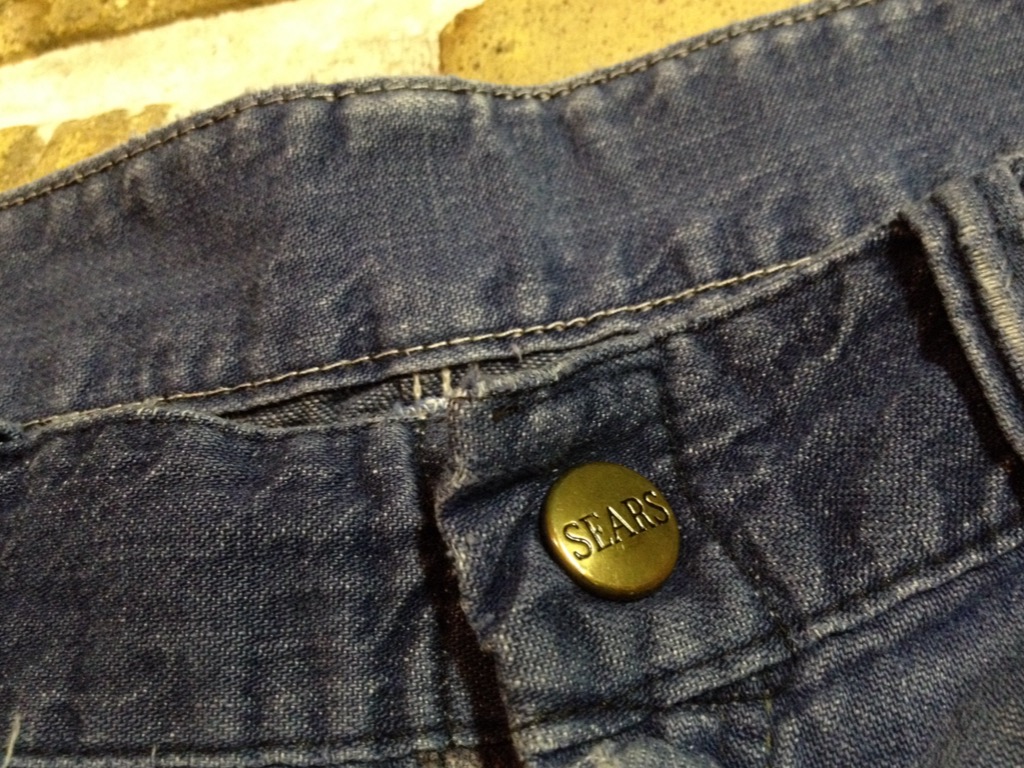 神戸店3/16(水)Vintage Bottoms入荷!#1　HERCULES Black Chambray,1930\'s HBT Stripe,Denim Painter!!!_c0078587_2152313.jpg