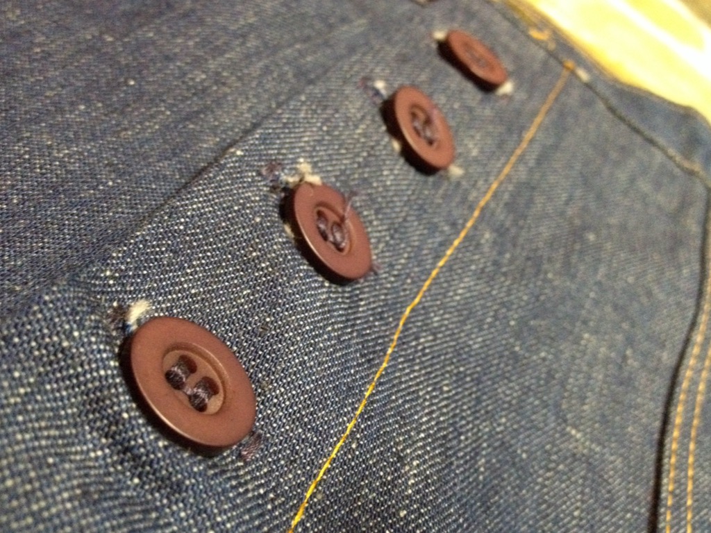 神戸店3/16(水)Vintage Bottoms入荷!#1　HERCULES Black Chambray,1930\'s HBT Stripe,Denim Painter!!!_c0078587_215642100.jpg