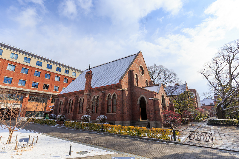 淡雪・同志社の洋館群_f0155048_23542631.jpg