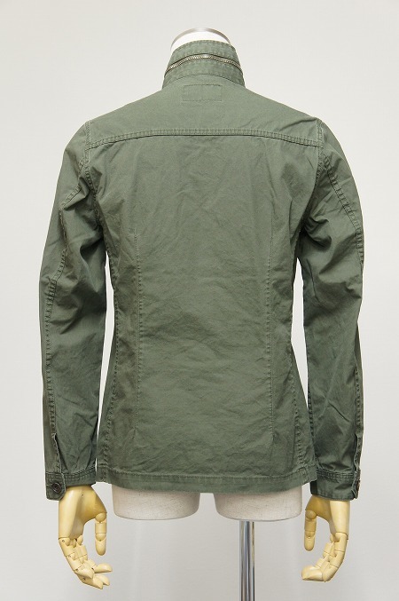 風合い豊かなミリタリージャケット！【LOUNGE LIZARD】【ラウンジリザード】No.5608 SILKETE BACKSATIN MILITARY JACKET☆そして、公開。_b0108653_20243264.jpg