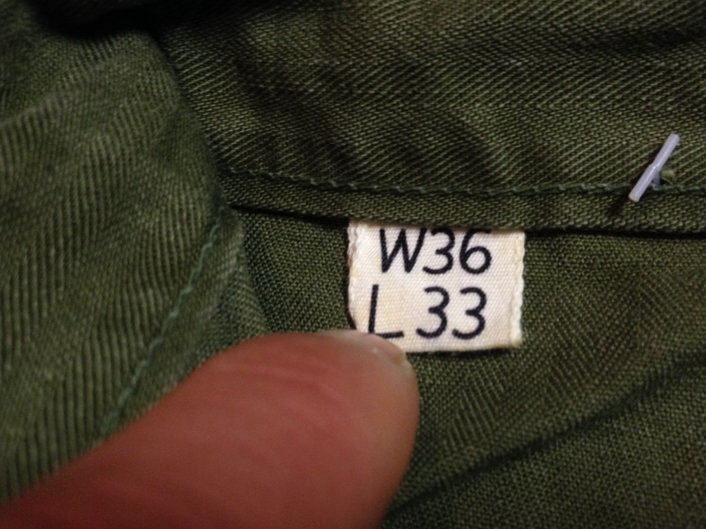神戸店3/16(水)Vintage Bottoms入荷!#2 1940\'s Officer ChinoPants,US.Army Vintage  Trousers!!!_c0078587_13112211.jpg
