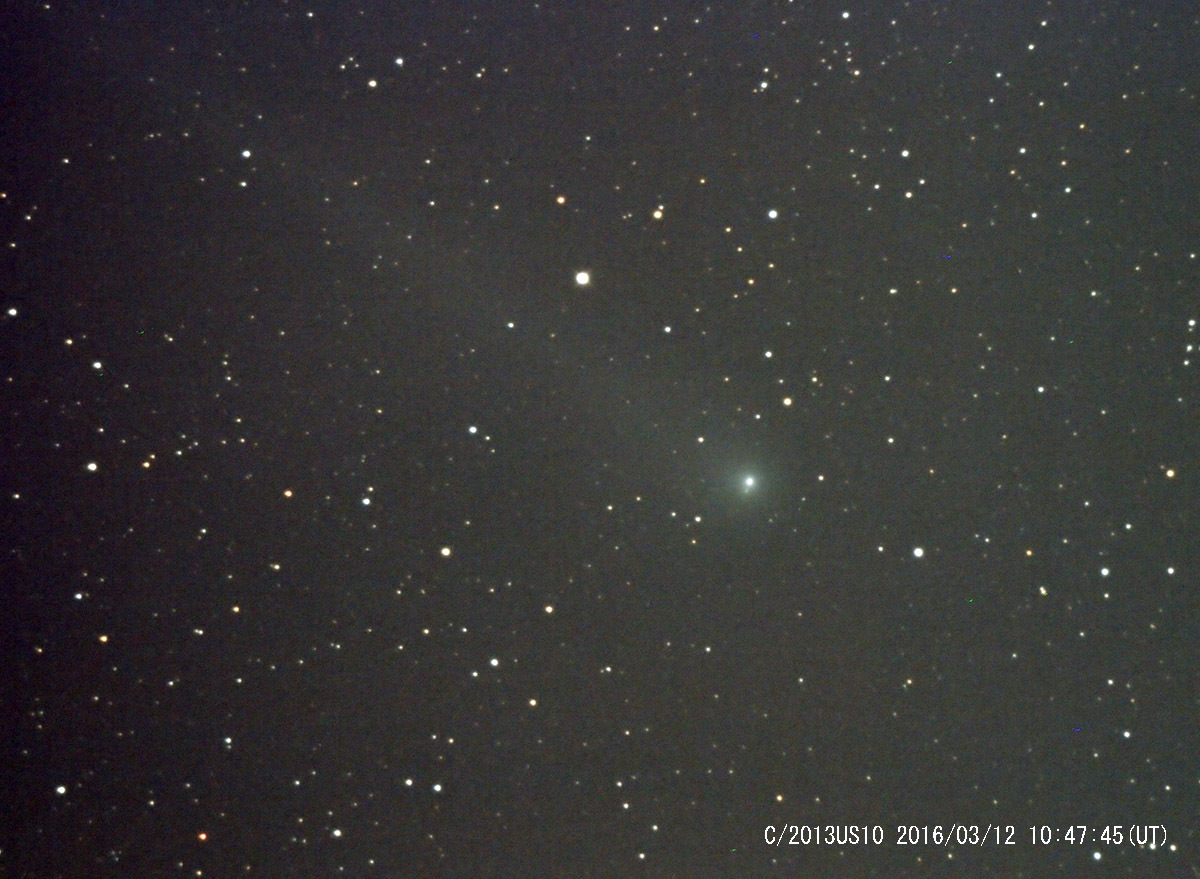 3月12日のカタリナ彗星と月_e0174091_17390232.jpg