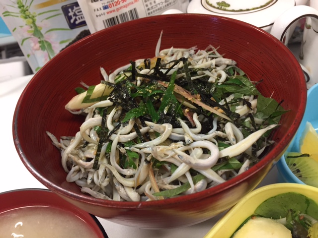 いかなご新子釜揚げ丼 Ray Matsumoto Give Love Peace