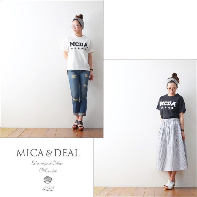 MICA&DEAL [マイカアンドディール] MCDA PT TEE [M16A033] LADY\'S_f0051306_19043008.jpg