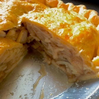 【レッスン】 Cheddar cheese apple pie ＆ sour cream biscuit_d0258538_16550441.jpg