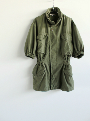 Rebuild By Needles M-65 → Waist Gathered Jacket (REMAKE LADIES