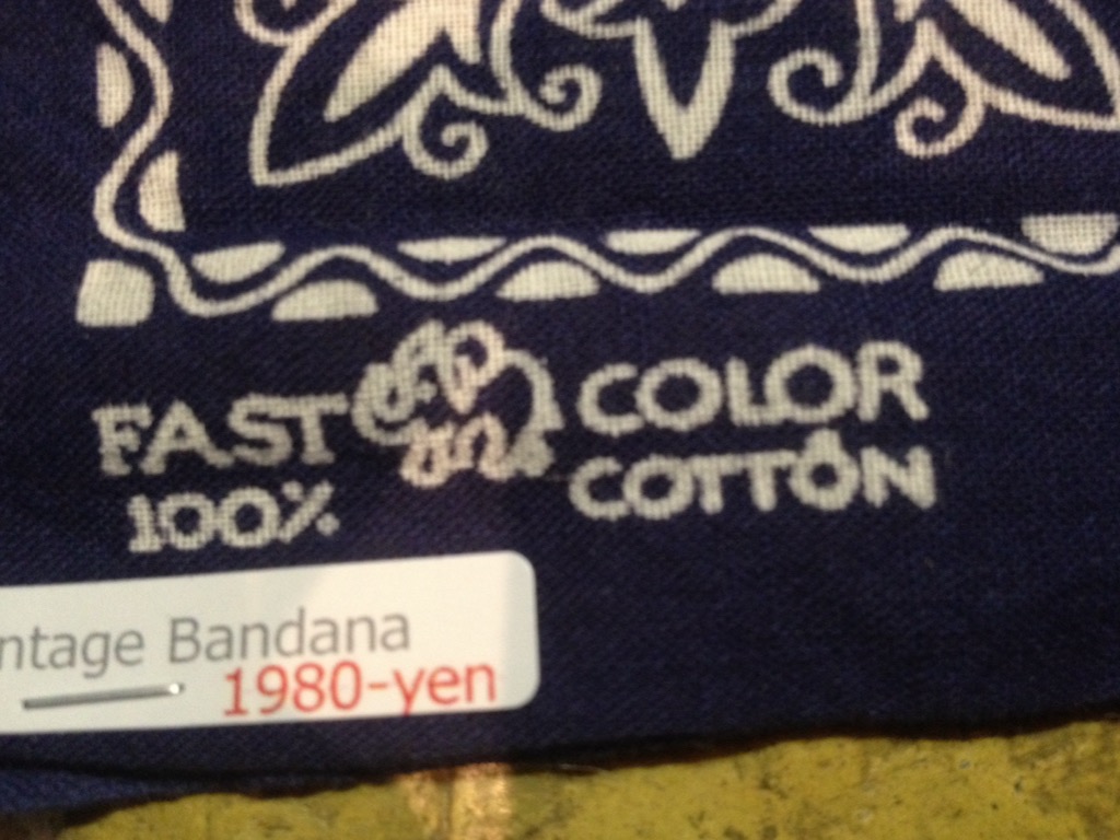 神戸店3/16(水)Vintage Bottoms入荷!#5 Vintage Bandanna!!!_c0078587_02766.jpg