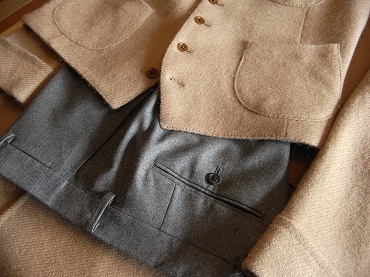 ~HARA KEI Model~ 幻の茶のコートをイマジネーション ~CAMELHAIR Tweed~ 編_c0177259_1393043.jpg