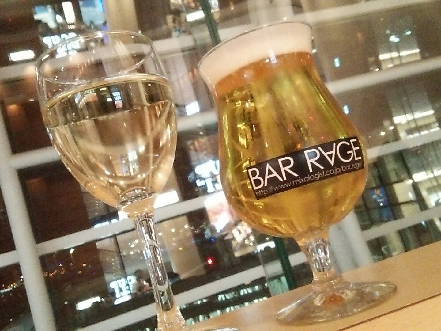 BAR RAGE 今日もビールと甲州ワイン（羽田）_c0212604_2124957.jpg