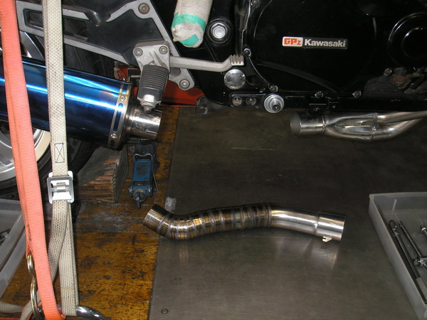 GPZ1000RX マフラーの加工_e0218639_20132546.jpg