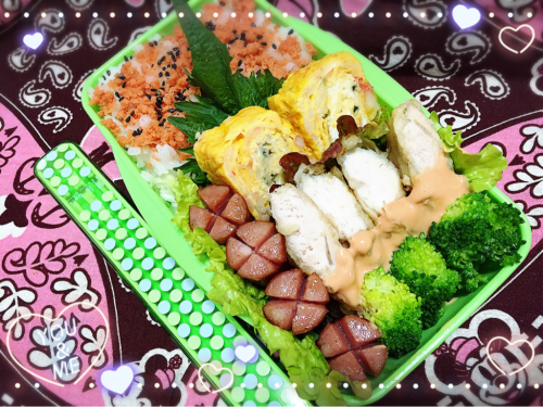 高校一年生の娘弁_d0004447_11061108.jpg