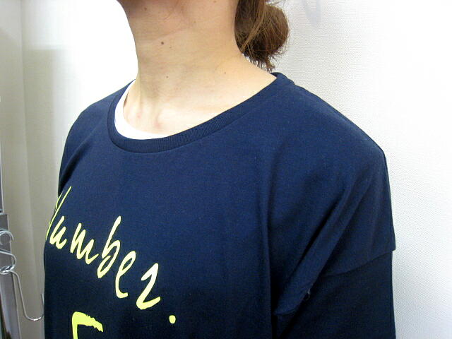 ＢＬＡＮＣ　ｂａｓｑｕｅ （ブランバスク）　Ｎｕｍｂｅｒ５Ｔシャツ  ＮＡＶＹ　_a0089359_12222988.jpg