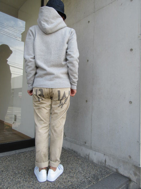 TEE のみならずSWEAT 類も人気のFELCO USA 。。。良質ZIP PARKA SWEAT!★!_d0152280_9481647.jpg