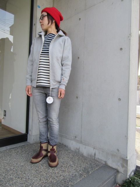 TEE のみならずSWEAT 類も人気のFELCO USA 。。。良質ZIP PARKA SWEAT!★!_d0152280_9484619.jpg