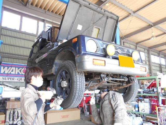 クリッパー&ジムニー車検☆今週もたくさんの車検ご入庫ありがとうございました( ´ー`)ノ_c0213517_13553457.jpg