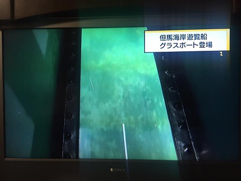 但馬海岸遊覧船にグラスボートの新造船 朝野家スタッフのblog 但馬海岸遊覧船にグラスボートの新造船 朝野家スタッフのblog