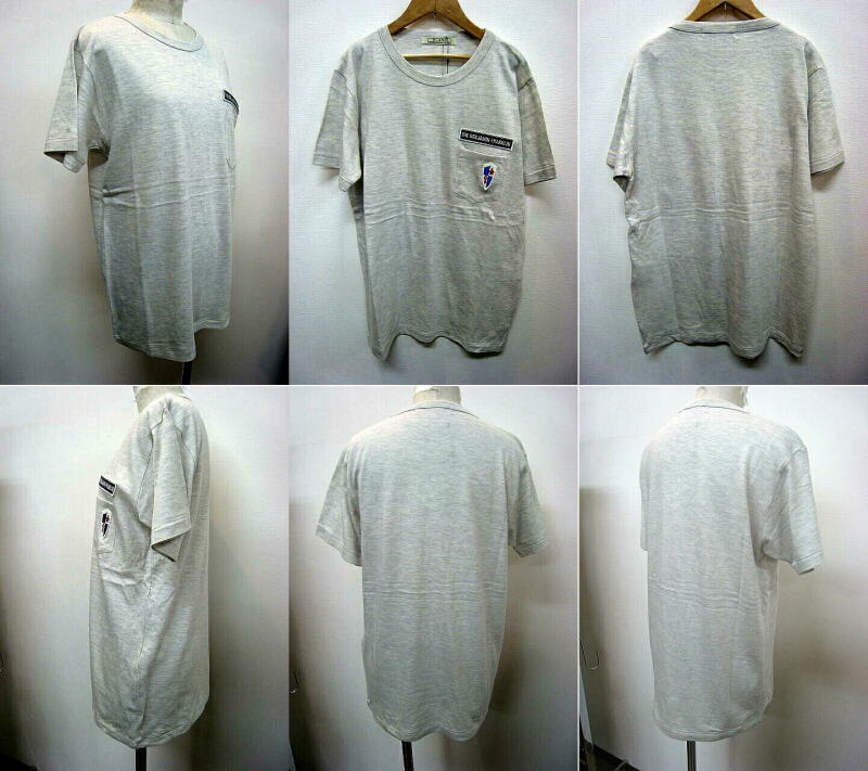 ＢＬＡＮＣ　ｂａｓｑｕｅ （ブランバスク）　胸ポケット　Ｃ／ＮワッペンＴシャツ　ＯＹＳＴＥＲ　_a0089359_14595324.jpg