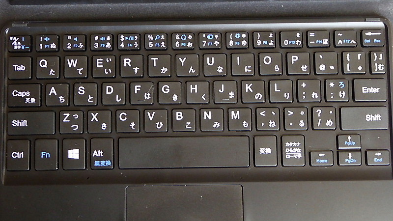 Iiyama ノートパソコン 日本語配列