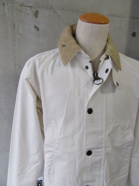 春Barbour・本命・連休前に到着です! Barbour ・・・ Overdied WHITE BEDAIL JACKET!★!_d0152280_2134523.jpg