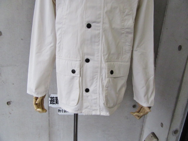 春Barbour・本命・連休前に到着です! Barbour ・・・ Overdied WHITE BEDAIL JACKET!★!_d0152280_2135216.jpg