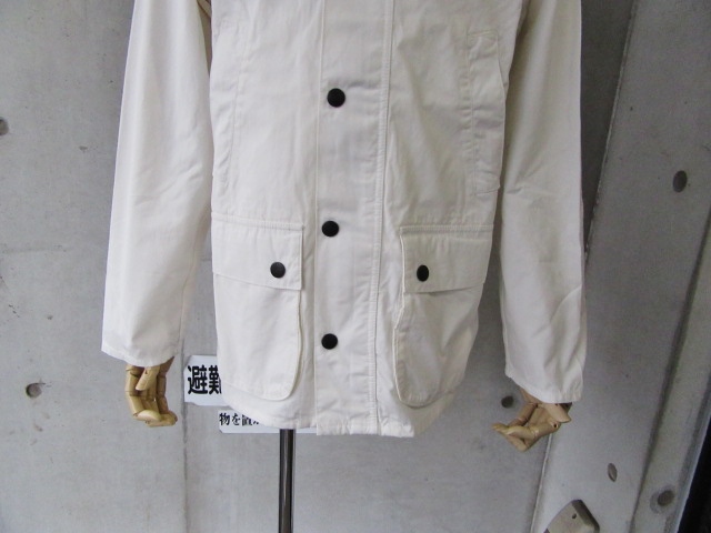 春Barbour・本命・連休前に到着です！　Barbour ･･･ Overdied WHITE BEDAIL JACKET！★！_d0152280_2135216.jpg