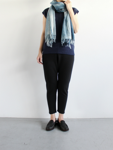 Baje Craft　 BRUSH DYED STOLE / INDIGO_b0139281_14493124.jpg