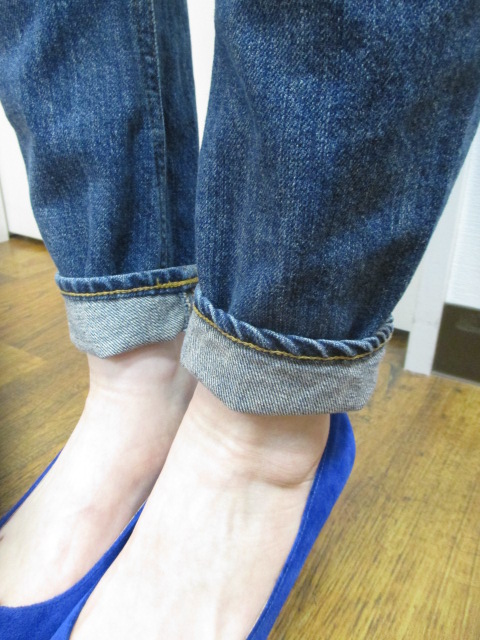 アングリッド ungridヴィンテージサルエルデニム 再入荷