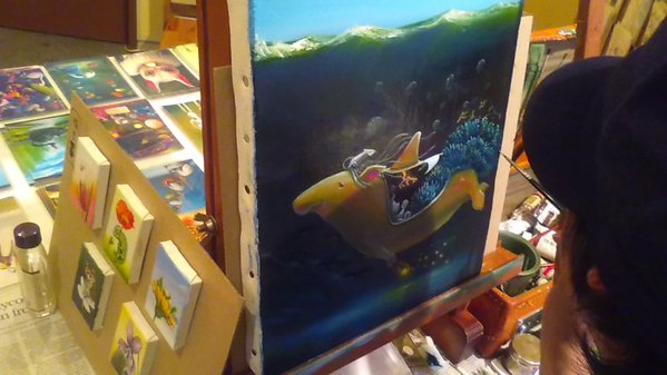 s.ukawaさん個展最終日です、ライブペイント完成!予約受付中_d0322493_2254665.png