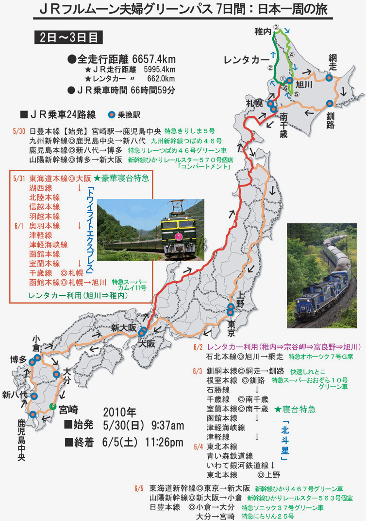 ★3日目6/1 JR車窓からの美しい風景を楽しみながら、北海道へ旅してきました♪♪ _c0156359_11122791.jpg