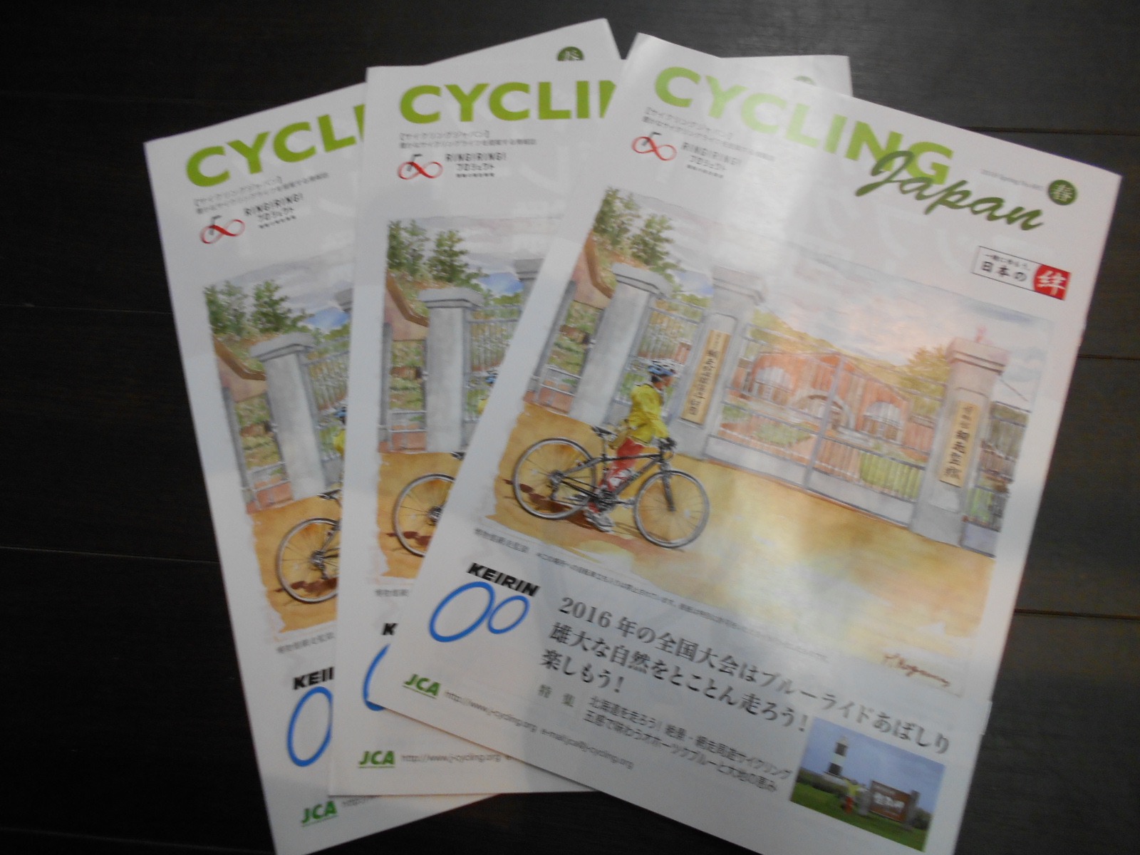 CYCLING JAPANの春号が来てます_b0189682_1845571.jpg