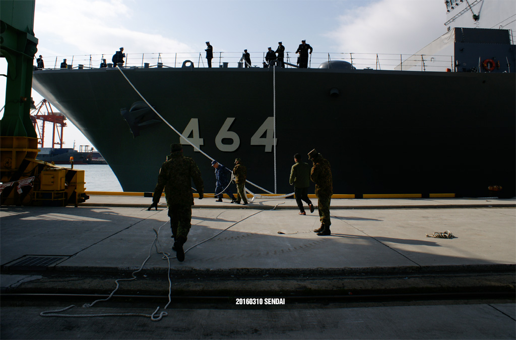 20160310 掃海隊群仙台港到着（1）掃海母艦「ぶんご」さん_e0150566_02293.jpg