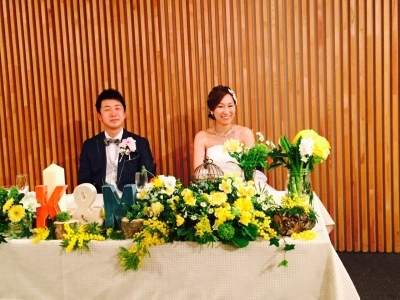 Happy Wedding!! K&M~手作りDIYと春の小花_e0120789_21503879.jpg