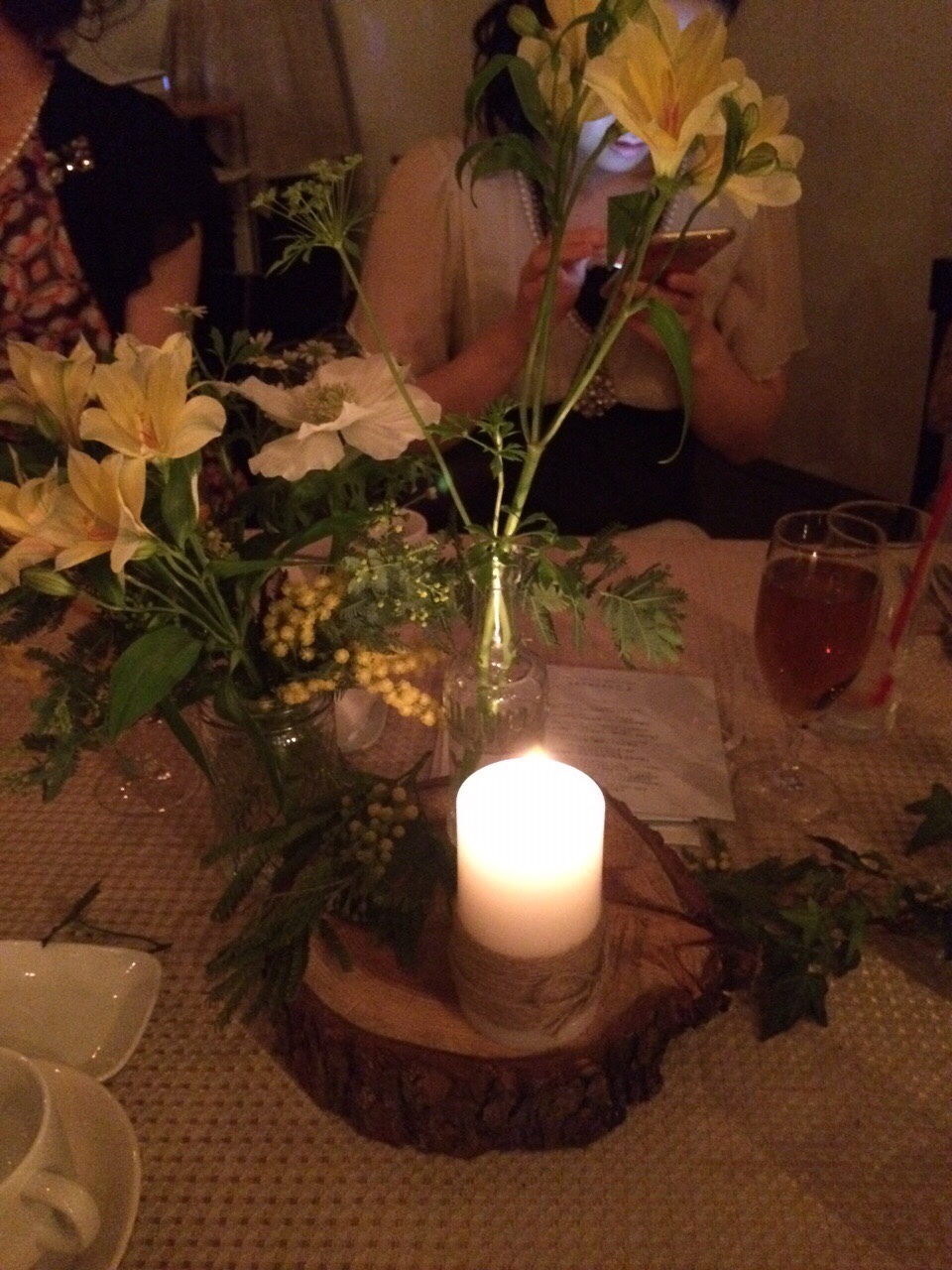 Happy Wedding!! K&M~手作りDIYと春の小花_e0120789_21531120.jpg