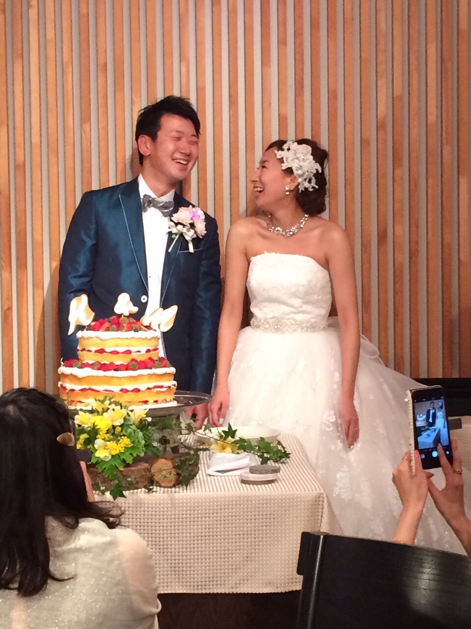 Happy Wedding!! K&M~手作りDIYと春の小花_e0120789_21541340.jpg